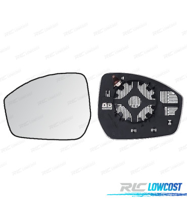 VETRO SPECCHIO + BASE SINISTRA RANGE ROVER VELAR 17-