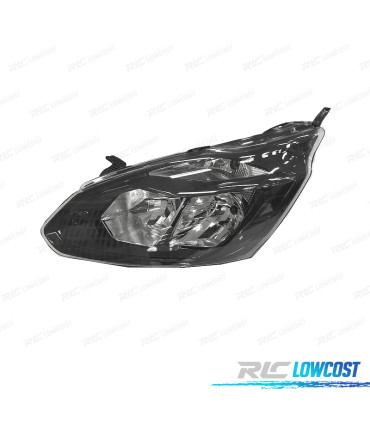 FARO SINISTRO FORD TRANSIT CUSTOM 13-19 NERO
