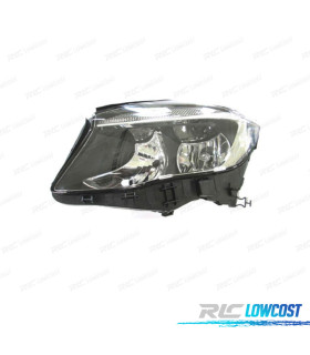 FARO SINISTRO MERCEDES X156 13-16 NERO