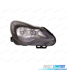 FARO DESTRO OPEL CORSA D 11-14 NERO