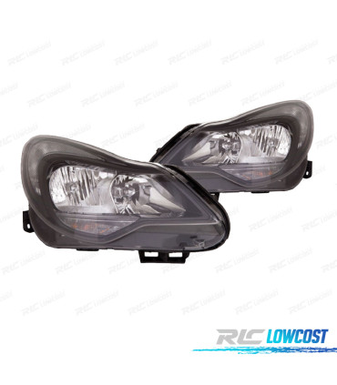 FARI OPEL CORSA D 11-14 NERO