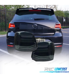 FANALI A LED PER VOLKSWAGEN VW POLO 6R 6C 09-17 DINAMICI FUMÉ