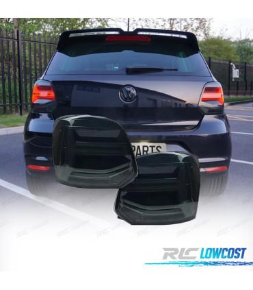 FANALI A LED PER VOLKSWAGEN VW POLO 6R 6C 09-17 DINAMICI FUMÉ