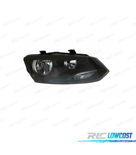FARO DESTRO VW VOLKSWAGEN POLO 6R 09-14 NERO