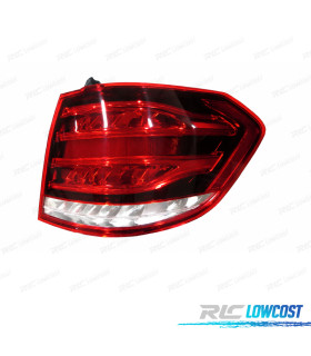 FANALE DX MERCEDES W212 13-16 ROSSO BIANCO NERO