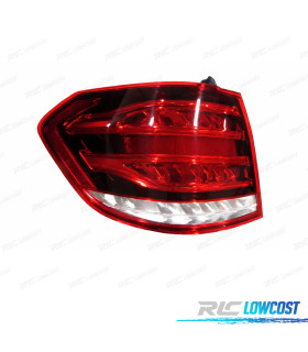 FANALE SINISTRO MERCEDES W212 13-16 ROSSO BIANCO NERO