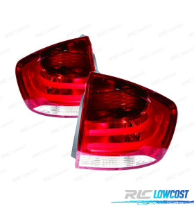 FANALI BMW X1 E84 09-15 BIANCO ROSSO