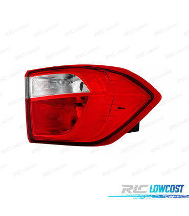 FANALE DESTRO FORD ECOSPORT 13-16 ROSSO BIANCO