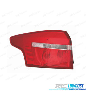 FANALE SINISTRO FORD FOCUS SW 14-17 ROSSO BIANCO