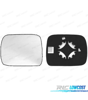 CRISTAL SPECCHIO + BASE SINISTRA NISSAN TERRANO II 93-02 - CONVEX