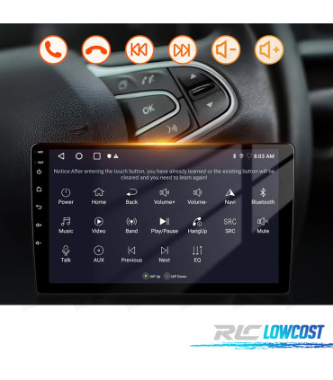 RADIO GPS ANDROID 13 SEAT ALTEA 04-16