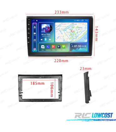 RADIO GPS ANDROID 13 FIAT BRAVO 07-14