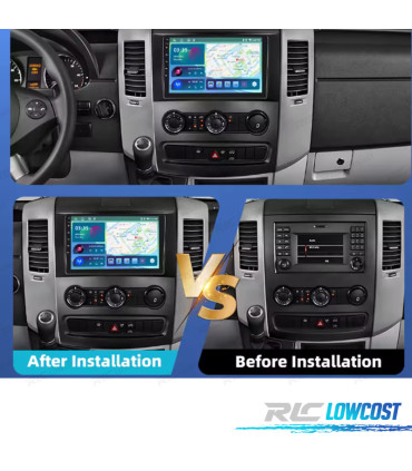 RADIO GPS ANDROID 13 MERCEDES SPRINTER 06-18
