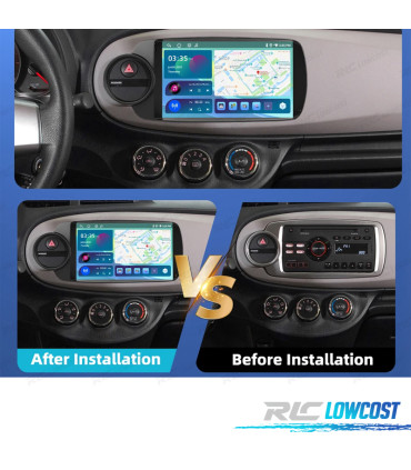 RADIO GPS ANDROID 13 TOYOTA YARIS 11-
