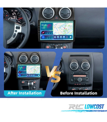 RADIO GPS ANDROID 13 NISSAN QASHQAI 06-18