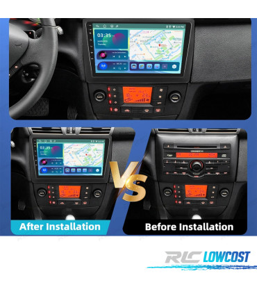 RADIO GPS ANDROID 13 FIAT STILO 01-08