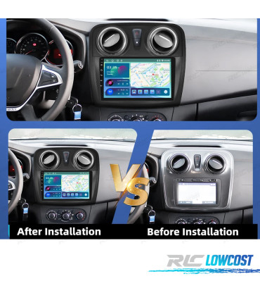 RADIO GPS ANDROID 13 DACIA SANDERO 12-16