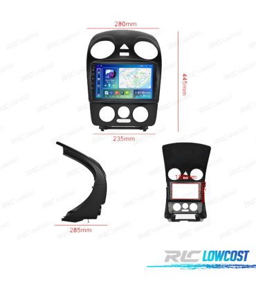 RADIO GPS ANDROID 13 VOLKSWAGEN BEETLE 06-11