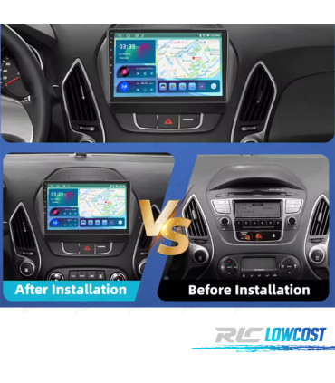 RADIO GPS ANDROID 13 HYUNDAI IX35 10-15