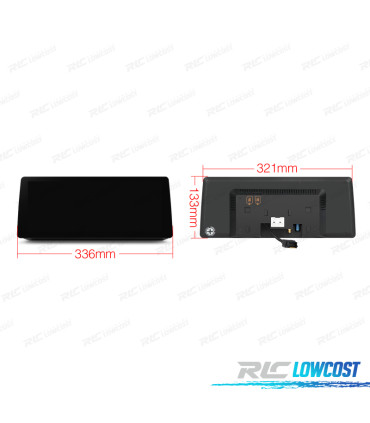 RADIO GPS ANDROID 14 BMW X5 F15 / X6 F16 EVO 12.3" 8GB+128GB