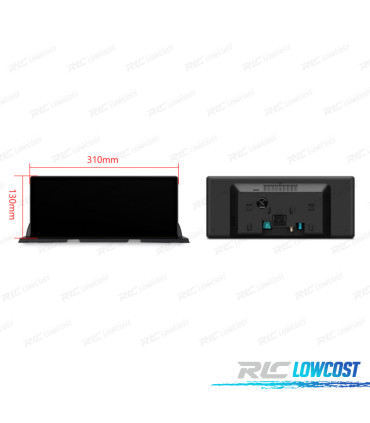 RADIO GPS ANDROID 14 BMW SERIE 6 F06 / F12 / F13 NBT 12.3" 8GB+256GB