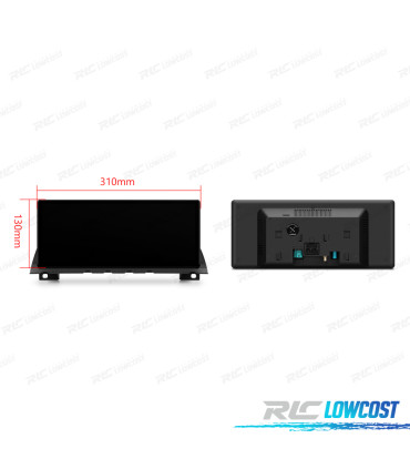 RADIO GPS ANDROID 14 BMW SERIE 7 F01 / F02 NBT 12.3" 8GB+256GB