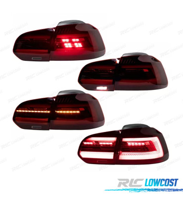 FANALI LED VOLKSWAGEN VW GOLF 6 08-12 LOOK MK8