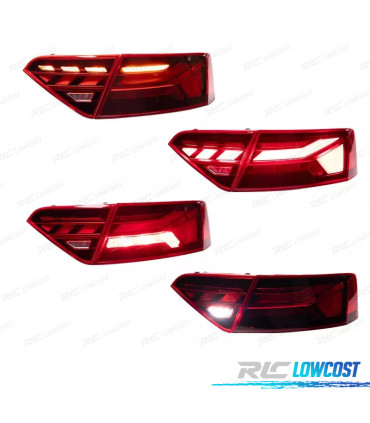 FANALI AUDI A5 07-12 LOOK A5 2020