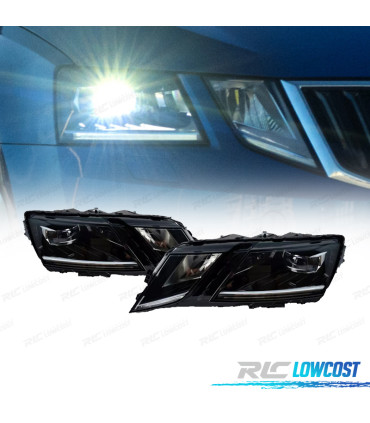FARI A LED SKODA OCTAVIA 17-20