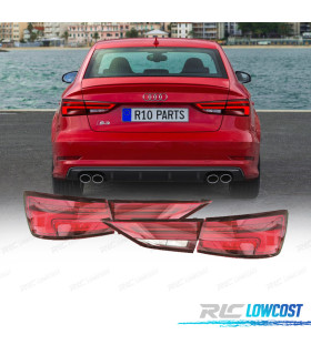FANALI AUDI A3 8V 13-16 LOOK RESTYLING