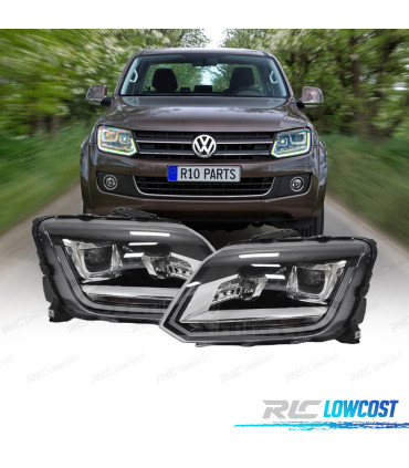 FARI A LED VOLKSWAGEN AMAROK 10-16 LOOK RESTYLING