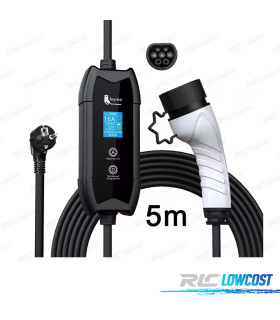 RICARICATORE VEICOLI ELETTRICI PORTATILE TYPE 2 REGOLABILE