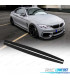 AGGIUNTE PEDANE BMW F32 F33 F36 LOOK M PERFORMANCE NERO LUCIDO