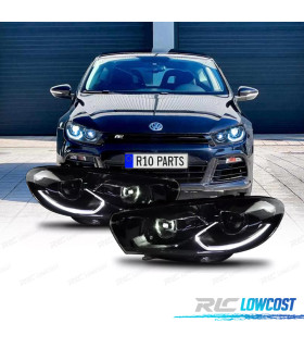 FARI LED VOLKSWAGEN SCIROCCO 08-14 LOOK R 2015