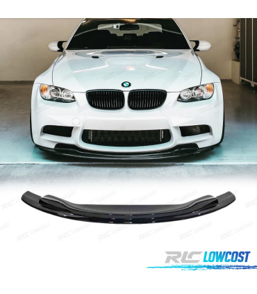 SPOILER LIP BMW E92 E93 M3 06-14 LOOK M3 GTS NERO LUCIDO
