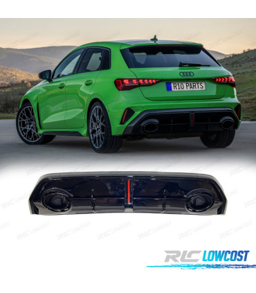 DIFFUSORE AUDI A3 8Y 25- LOOK RS3