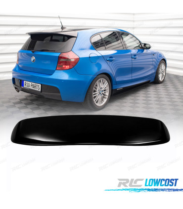 ALETTONE SPOILER BMW E87 LOOK AERO NERO LUCIDO