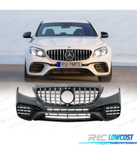 PARAURTI ANTERIORE MERCEDES W213 C238 16-18 LOOK E63 AMG PDC