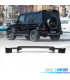 SPOILER PER TETTO MERCEDES W463 W464 W483 89-18 LOOK BRABUS NERO LUCIDO