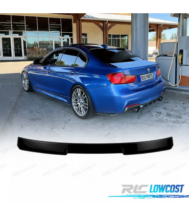 SPOILER PER TETTO BMW F30 LOOK M4 NERO LUCIDO