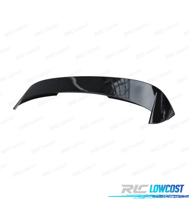 SPOILER ALETTONE SEAT LEON MK3 5P 13-20 NERO LUCIDO