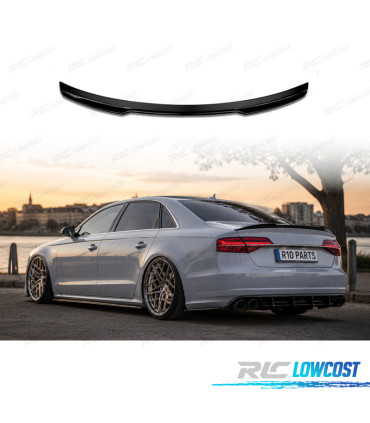 SPOILER AUDI A8 D4 09-17 NERO LUCIDO