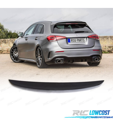 SPOILER TETTO MERCEDES CLASSE A W177 18-22 LOOK AMG NERO LUCIDO