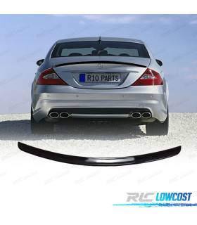 SPOILER ALETTONE MERCEDES CLASSE CLS W219 04-10 LOOK AMG NERO LUCIDO