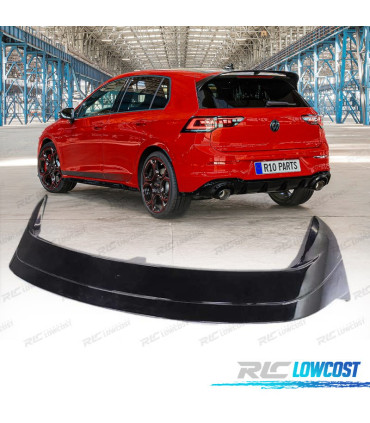 SPOILER ALETTONE VOLKSWAGEN VW GOLF 8 GTI NERO LUCIDO