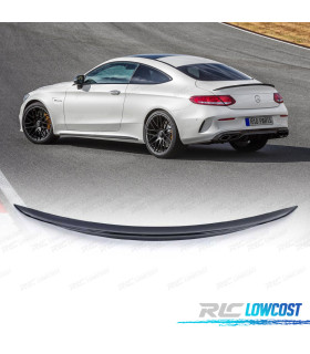 SPOILER ALETTONE MERCEDES CLASSE C COUPÉ C205 14-18 AMG NERO LUCIDO