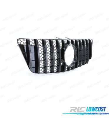 GRIGLIA PER MERCEDES M ML W164 08-11 LOOK AMG NERO LUCIDO