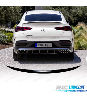 SPOILER ALETTA BAULE MERCEDES GLE COUPE C167 19-23 LOOK AMG NERO LUCIDO