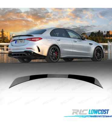 SPOILER MERCEDES CLASSE C W206 21- LOOK AMG C63 NERO LUCIDO