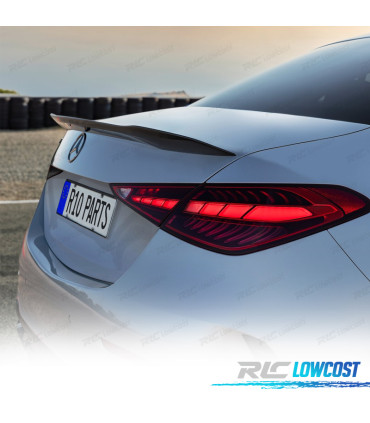SPOILER MERCEDES CLASSE C W206 21- LOOK AMG C63 NERO LUCIDO